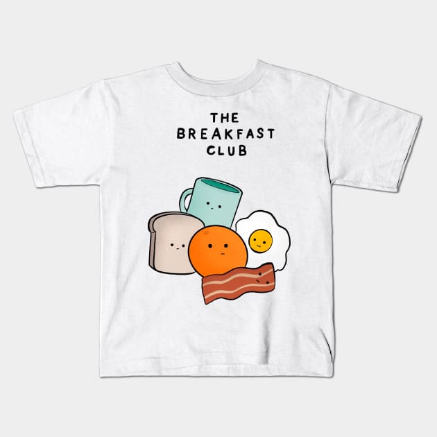 The Breakfast Club Kids T-Shirt by Uwaki